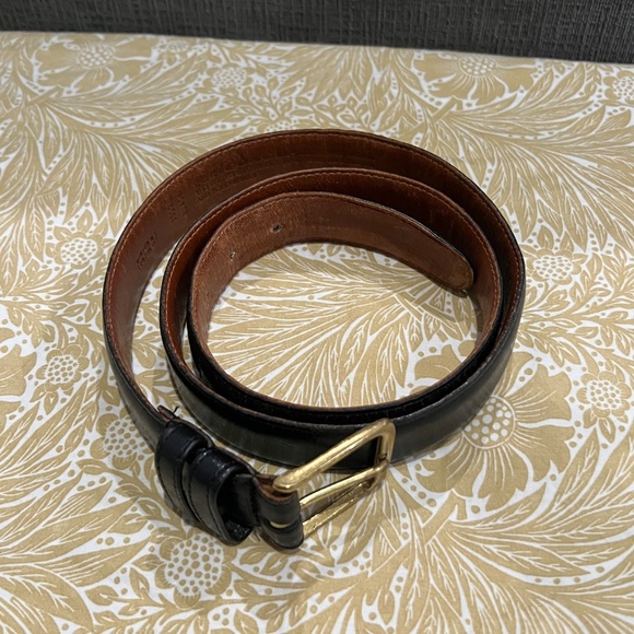 Coach Genuine Black Leather Belt - Picture 2 of 8